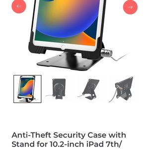 Brand new CTA DIGITAL anti theft security case with stand for IPad Air